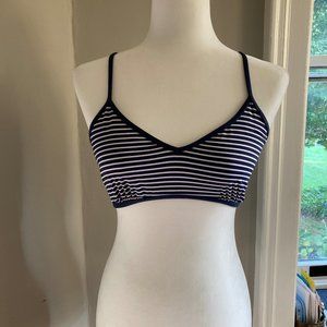 CARVE DESIGNS STRIPED BIKINI TOP WMN SZ MED